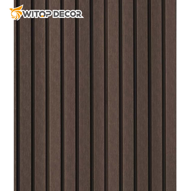 Wood PVC WPC Wall Cladding Fluted Panels Wood Siding Panel