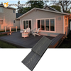 Outdoor WPC Board Patio Composite Decking Plastic Floor Grooved Deck Board