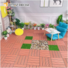 Co Extrusion Wood Plastic Composite PVC Decking for Outdoor