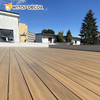 142*22mm Co-Extrusion WPC Flooring Outdoor WPC Deck