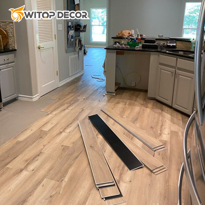 Easy Installation Easy Care Wear Resistant China Vinyl Flooring Spc Floor