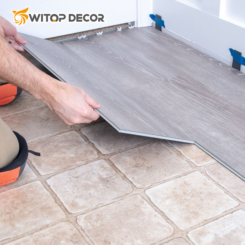 Easy Installation Easy Care Wear Resistant China Vinyl Flooring Spc Floor