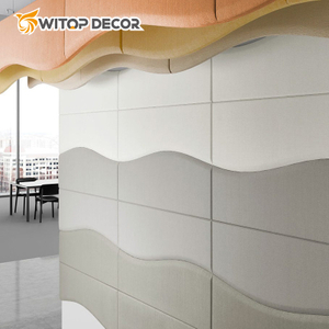 3D Wall Slat Panel Acoustic Slat Panel for Wall Living Room Decor