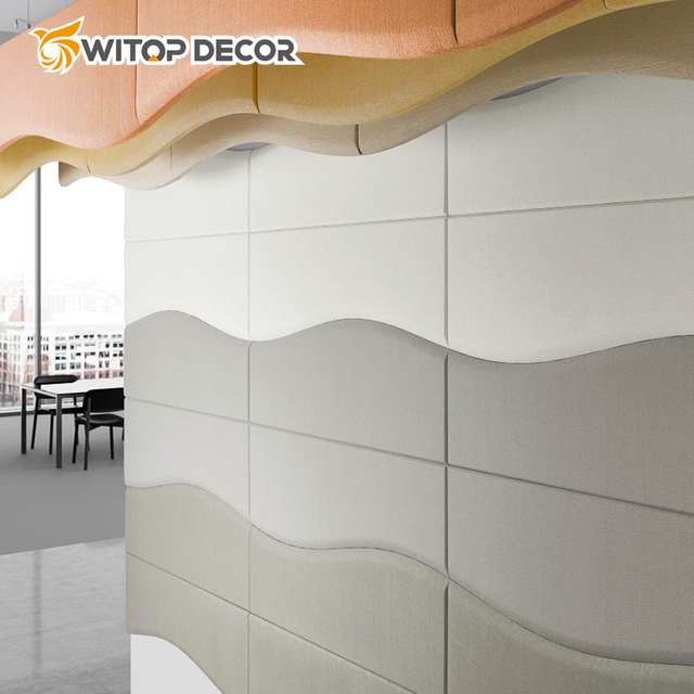 3D Wall Slat Panel Acoustic Slat Panel for Wall Living Room Decor