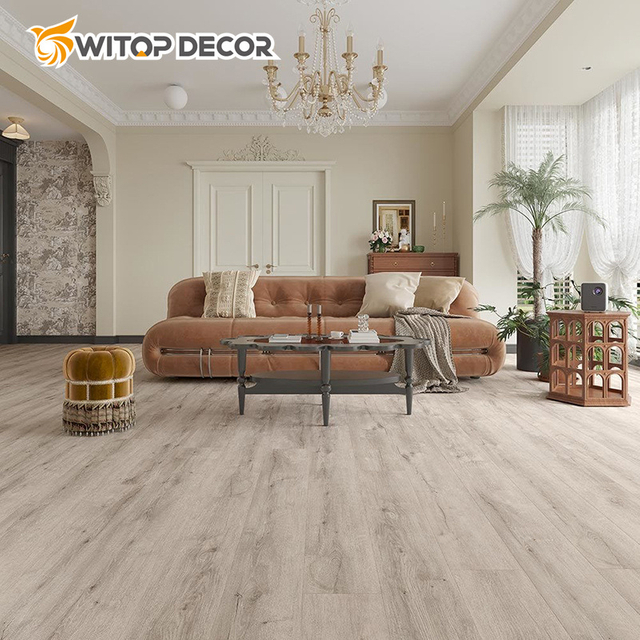 Anti-Static Crystal Texture 100% Waterproof Quick Click Spc Vinyl Flooring