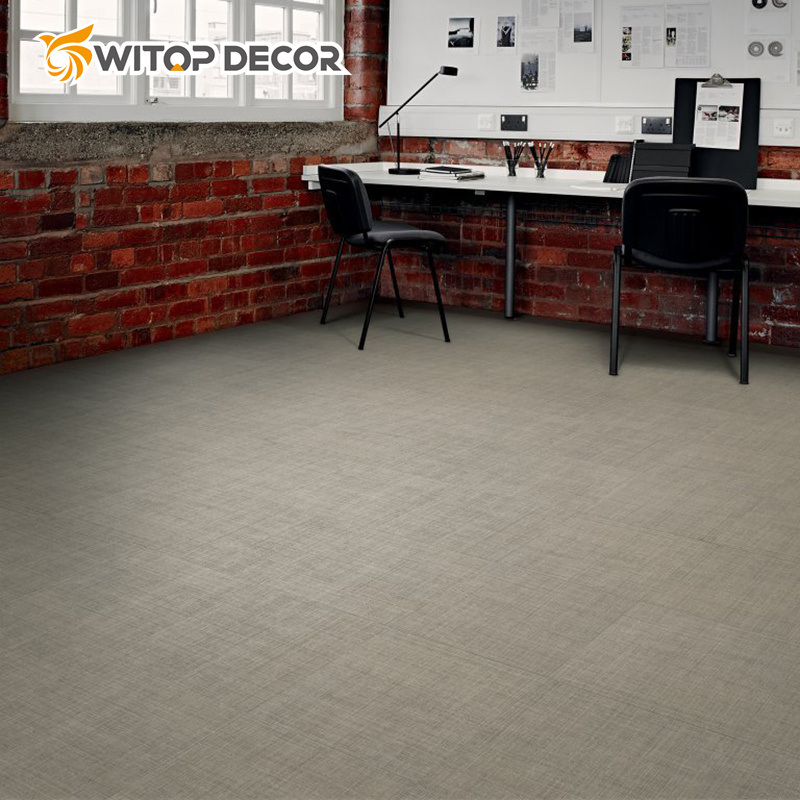 Anti-Slip Carpet Pattern Size 12"X24"X 3.0mm Vinyl Flooring Tiles Store Application