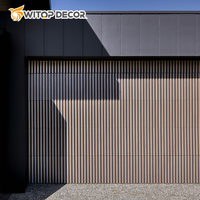 WPC Timber Wall Cladding Wood Plastic Composite Square Timber Tube for Wall Decoration