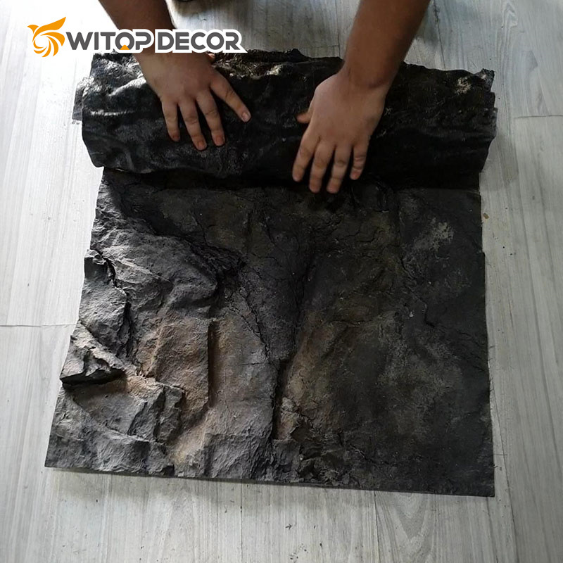 Artificial PU Imitation Stone Wall Panels for Outdoor Wall Decoration