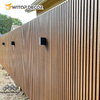 Good Quality 3D House Cladding Panel Outdoor Composite Solid WPC Wall Panel Board with Frame