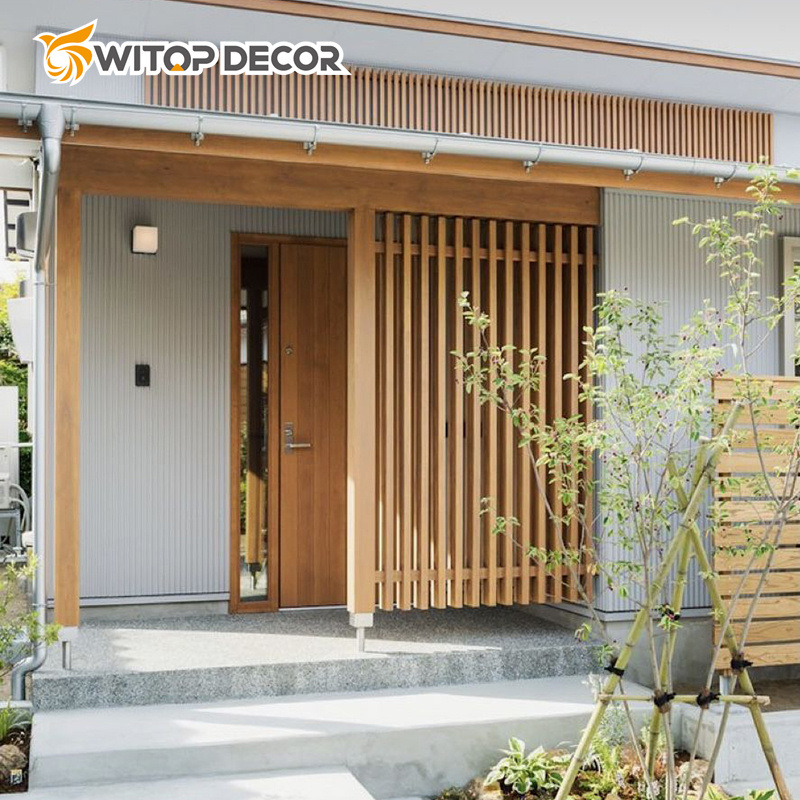 Custom Wall Cladding Wooden PVC Wall Panels Outdoor Soundproof WPC Wall Panel