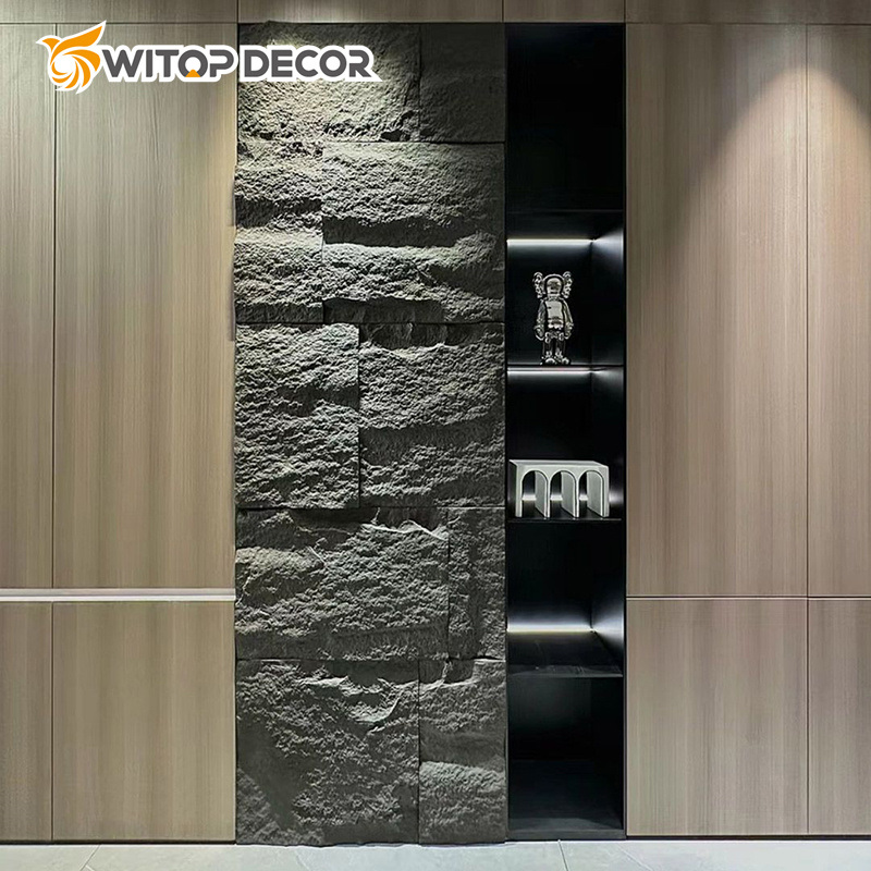 Factory Directly Hot Sales PU Artificial Stone Interior Wall Panel