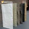 Hot Sell Ceiling Ornaments Polyurethane High Quality Beautiful PU Luxury Cultural Stone 3D PVC Panel