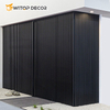 Cheaper Price Decorative Building Materials Economical Wooden Grain PVC WPC Wall Panels