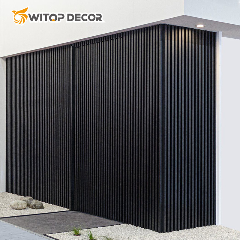 Cheaper Price Decorative Building Materials Economical Wooden Grain PVC WPC Wall Panels