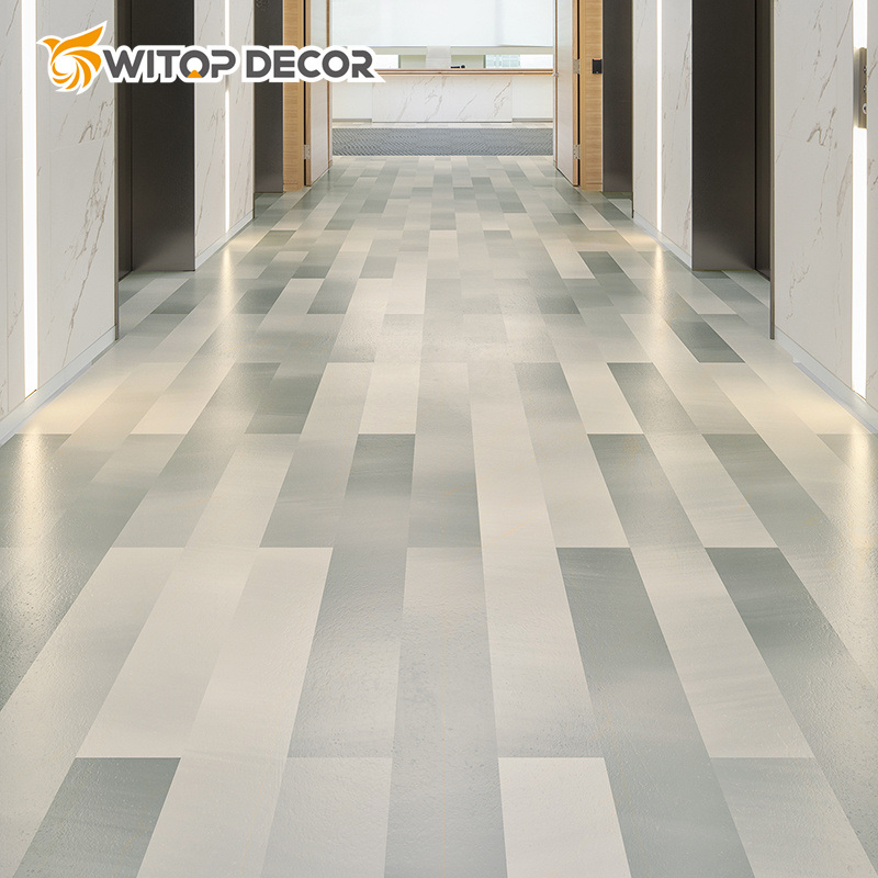 Easy Installation High Gloss Waterproof Lvt Vinyl Flooring Dry Back