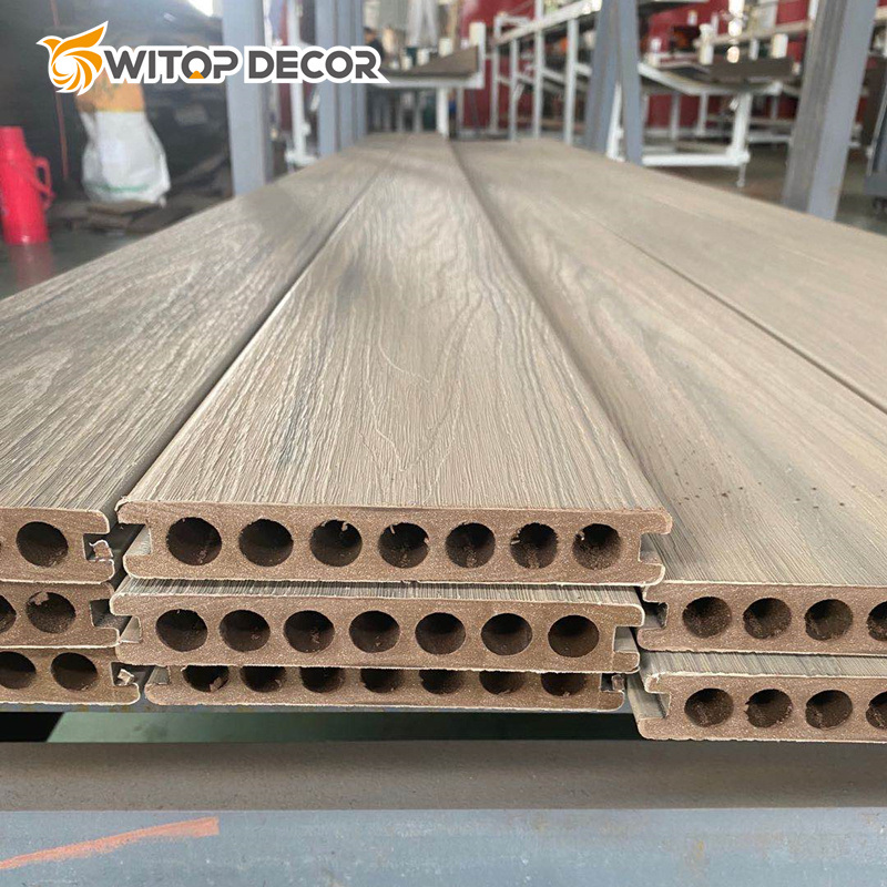 White Color Roof Decking/ Co-Extrusion Composite Decking