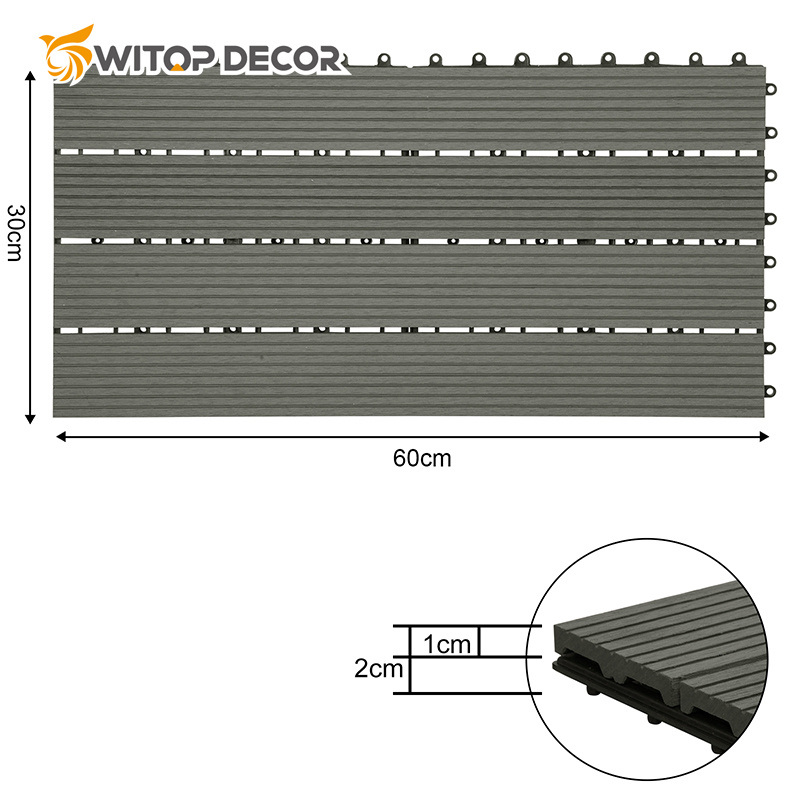 Second-Generation Co-Extrusion Outdoor WPC Composite Exterior Deck