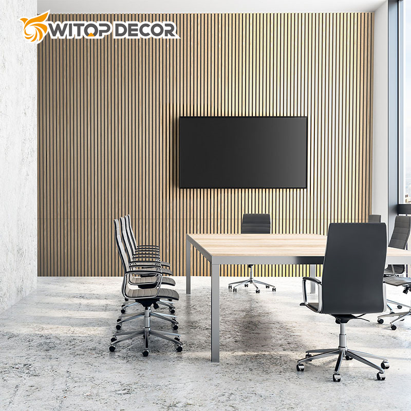 Wall Covering 100% Felt Polyester Fiber Acoustic Panel