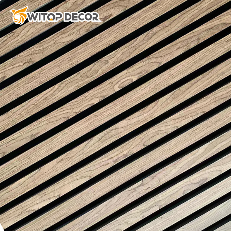 High Density Wood Slat Acoustic Panels for Wall