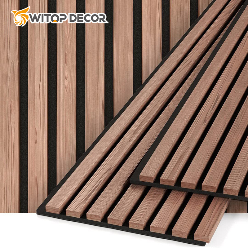 Sound Absorption Fire Retardant Pet Polyester Fiber Acoustic Panel