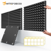 Sound Isolation Modern Interior Wall Decoration Akupanel Wooden Acoustic Panel