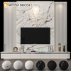 High Glossy Waterproof PVC Marble Sheet UV Board Wall Panel Spc