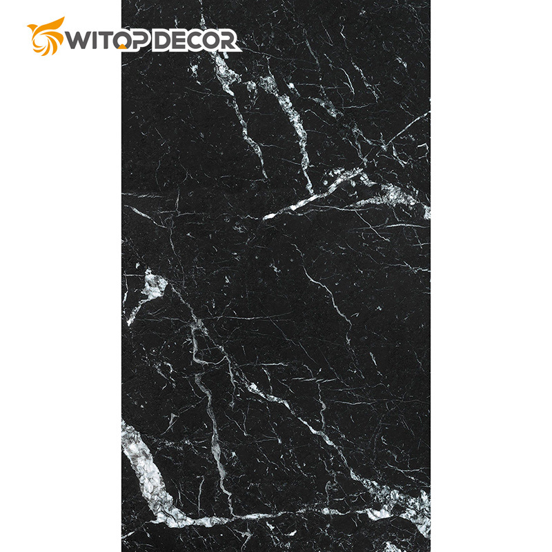 Interior Decoration PVC Wall Panel 1220*2440mm UV Marble Grain Decor Sheet
