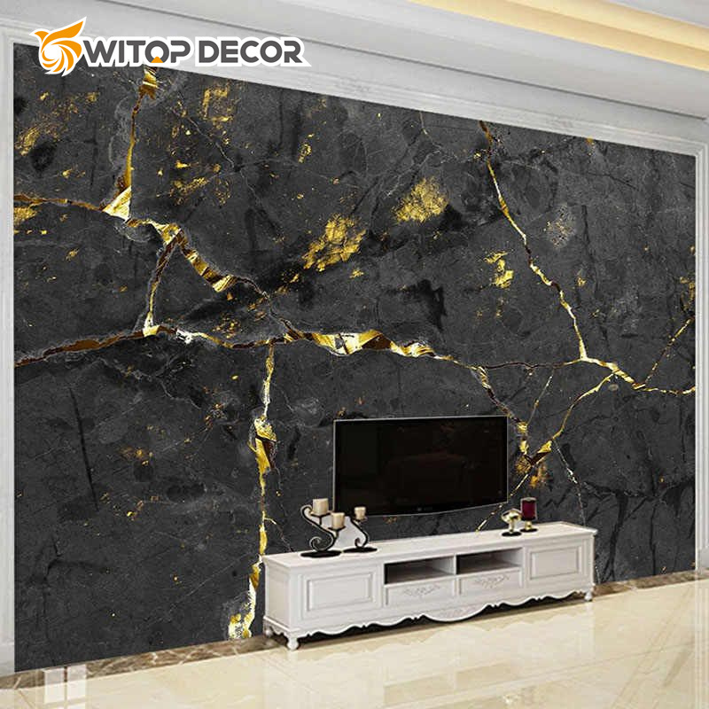 Chinese Manufacturer PVC High Glossy Marble Sheet UV Board Panel Used for Decoration
