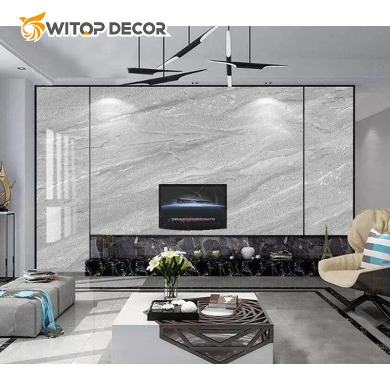 2.8*1...22m Easy Install Home Bedroom Interior Decorative PVC UV Marble Board
