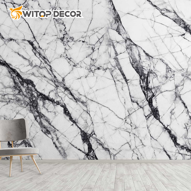 Marble Substitutes PVC Marble Sheet Glossy 1220*2900*3mm Plastic Sheet PVC Faux Marble