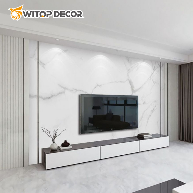 High Gloss PVC Panel UV Marble Sheet 3mm PVC Wall Panel Waterproof UV Board PVC Sheet