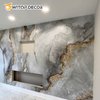 3D Decorative UV Marble Sheet PVC Wall Panel Gloss UV Boards for Kitchen Units