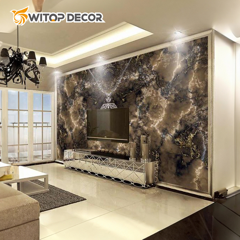 Luxury UV Board Marble Sheet PVC Wall Panel for Indoor Kitchen in Pakistan