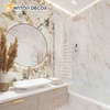Wholesale Price High Glossy 1220*2440mm*3mm Marble PVC Sheets for Wall Decoration