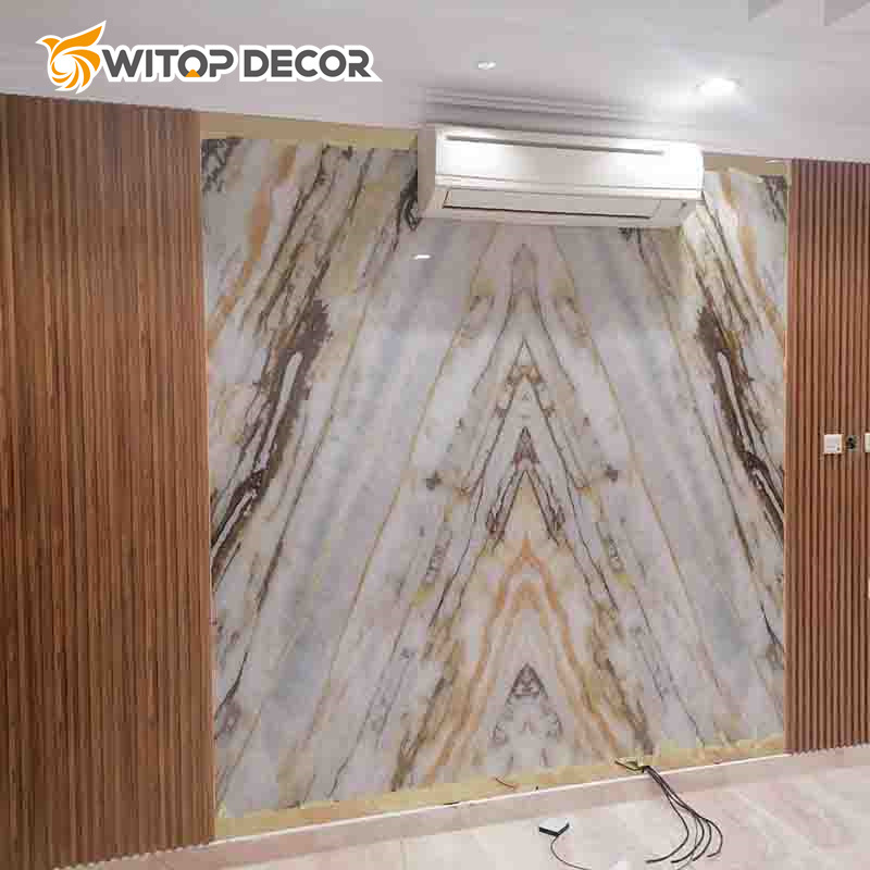 2023 Decorative Material Wall Panel UV Board Home Decorative 4*8 PVC Wall Panel