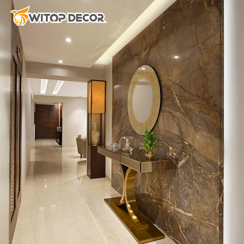 Low Mantaince Artificial PVC Texture Marble Sheet UV Marble Sheet PVC Marble Wall Panel