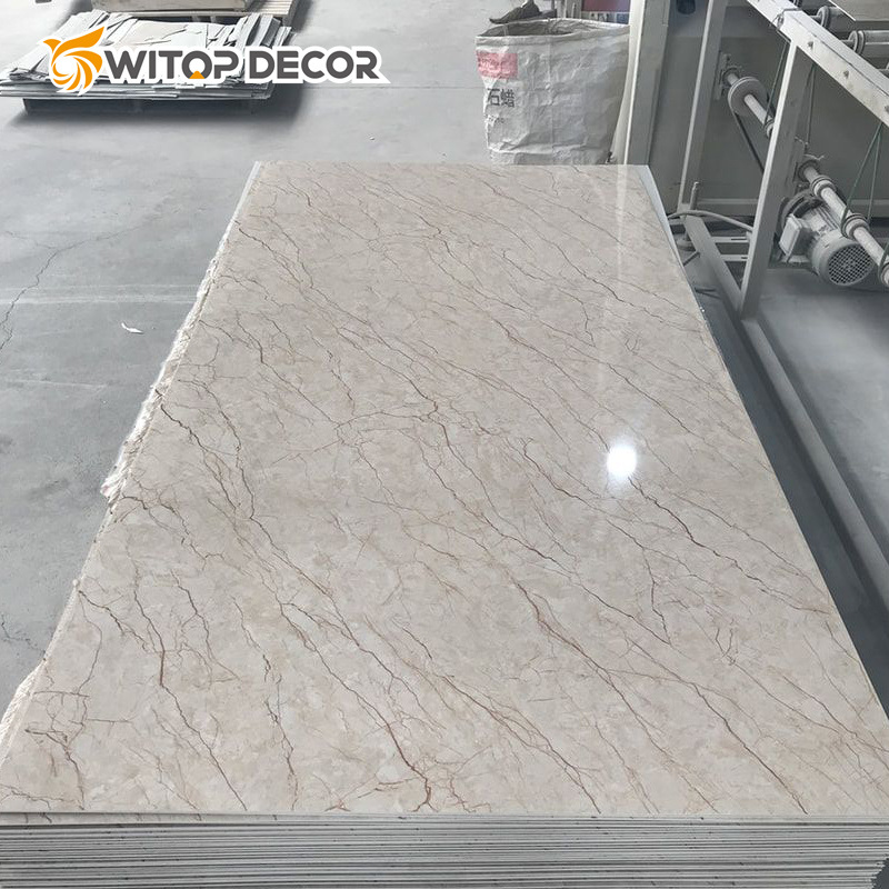 New Design UV Marble PVC Wall Panels Sheet Board Price Interior Decoration
