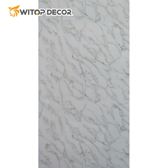 1220*2900*3mm Faux Marble Solid PVC Plastic UV Marble Sheet for Wall