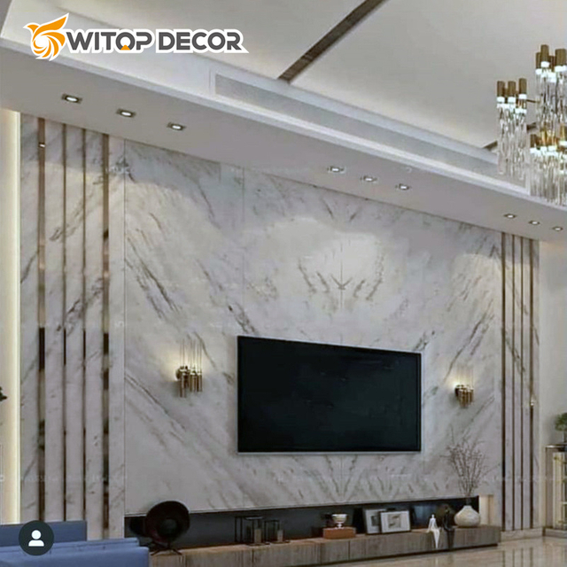 Best Price Waterproof Interior Decorative PVC UV Marble Sheet Board