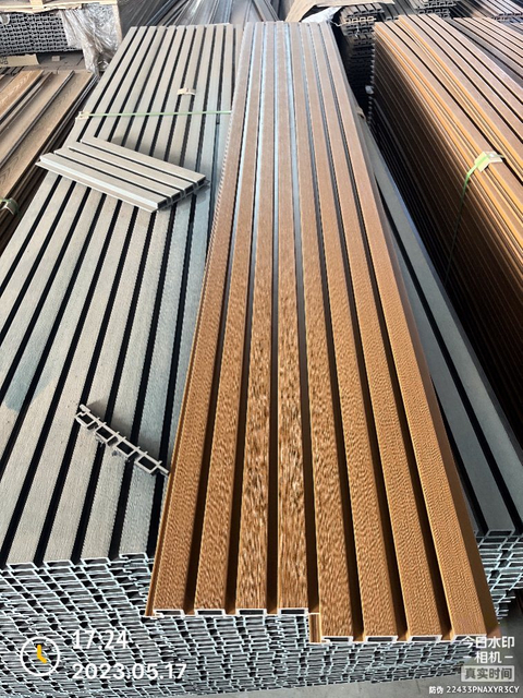 Co-Extrusion WPC Exterior Wall Cladding WPC Great Wall Panels Decorative Wood Plastic Composite Wall Board