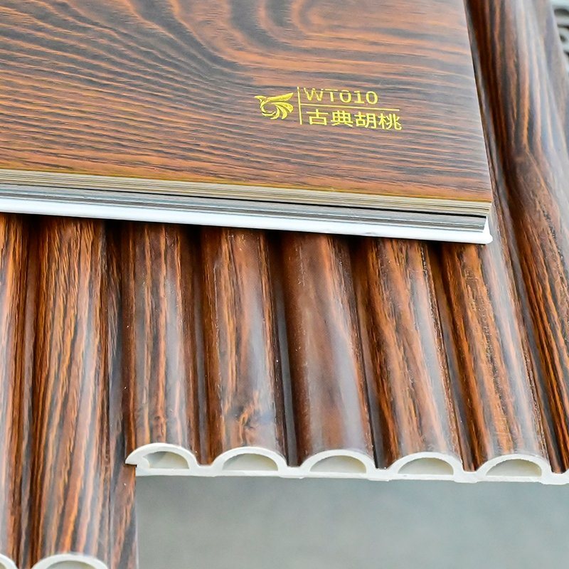 WPC Fluted Sheet - Lightweight and Sustainable Siding Solution