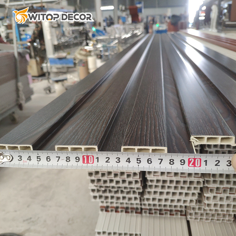 WPC Fluted Panel with Easy Matching and Coordination