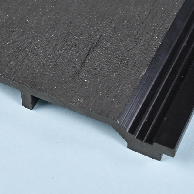 3D Embossing Natural Wood Grain WPC Wall Cladding