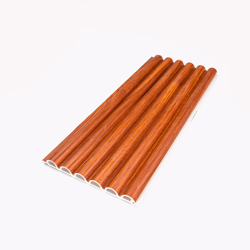 Combination of WPC Wall Panel and Wood Slats for a Unique Look