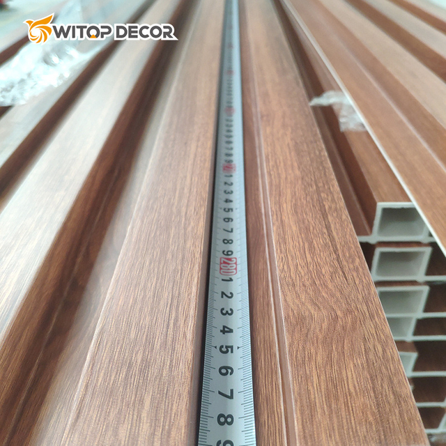 WPC Wall Panel with Various Patterns and Customizable Sizes