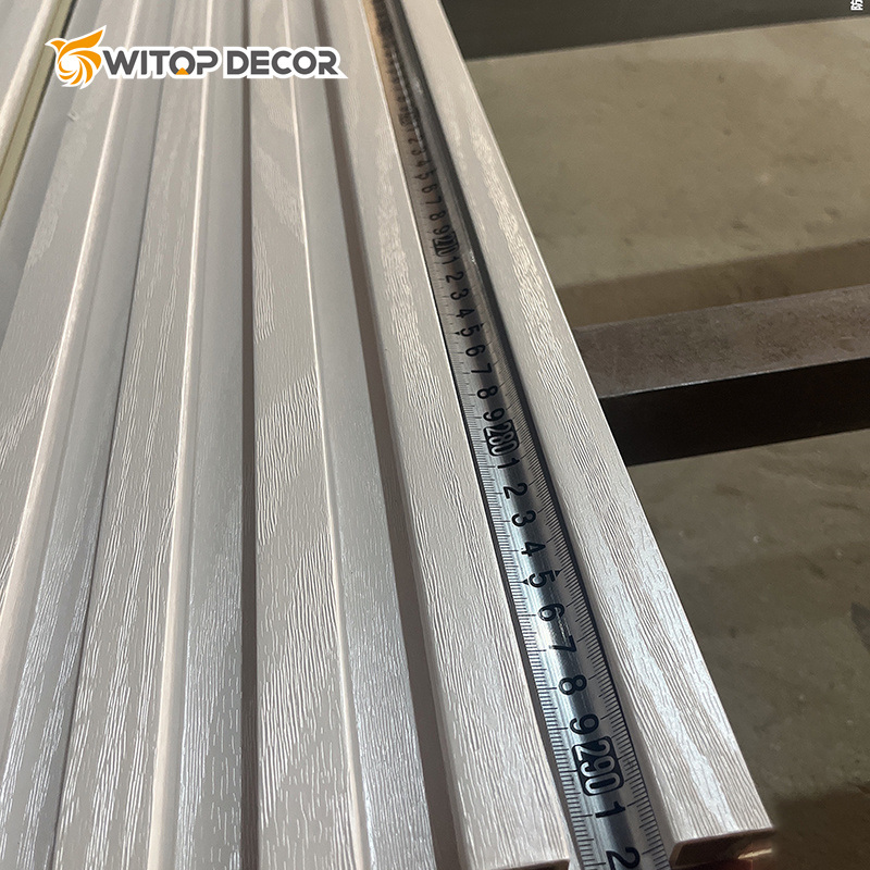 WPC Wall Board with Realistic Wood Grain and Color