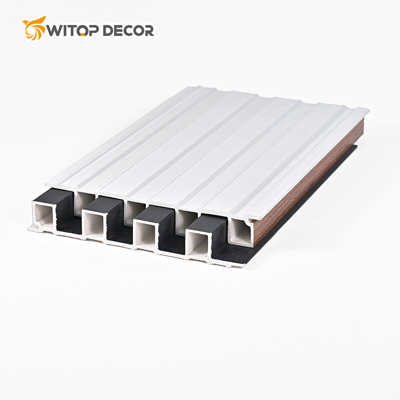 Natural Wood Slat Panel for a Rustic Lodge Ambience.