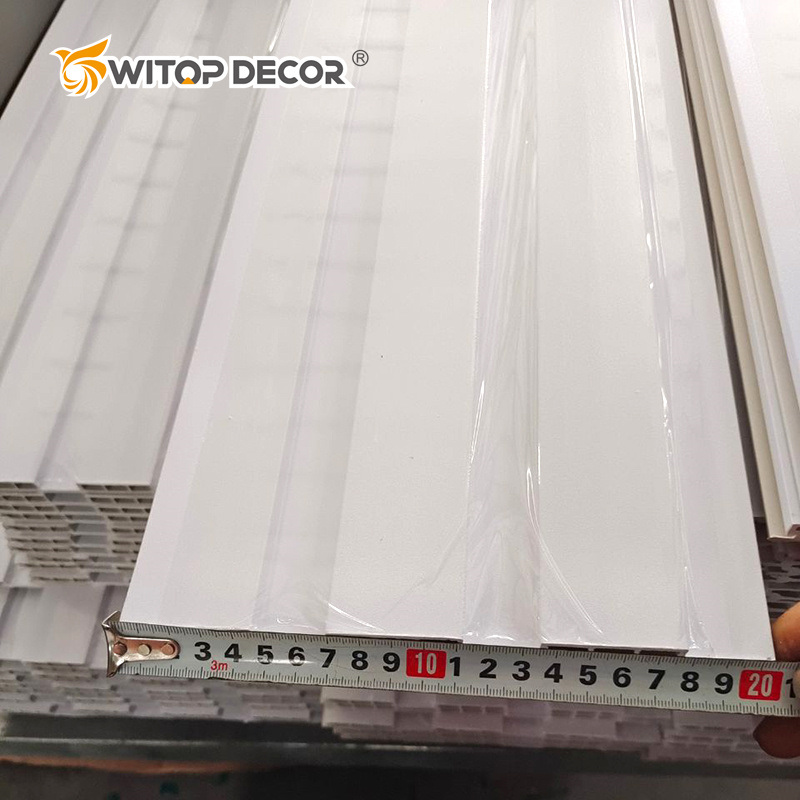 WPC Plank Panels for a Linear and Contemporary Wall Look