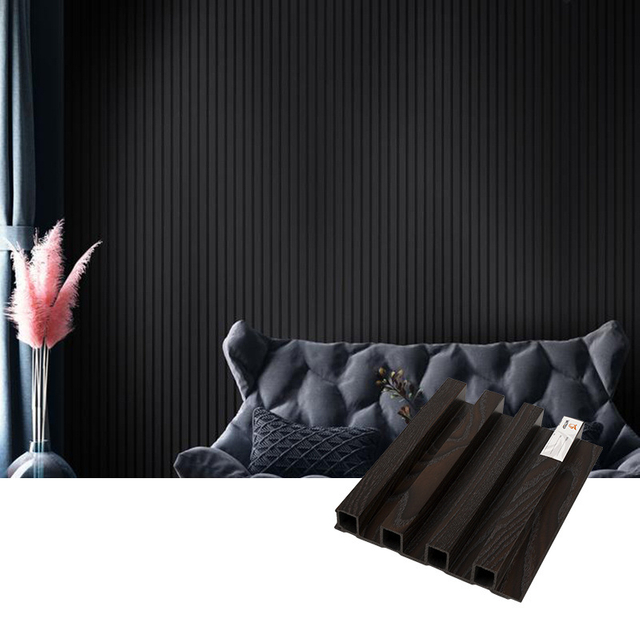 China Wholesale High Quality Indoor Decoration WPC Wooden Plastic Composite Wall Covering Panel