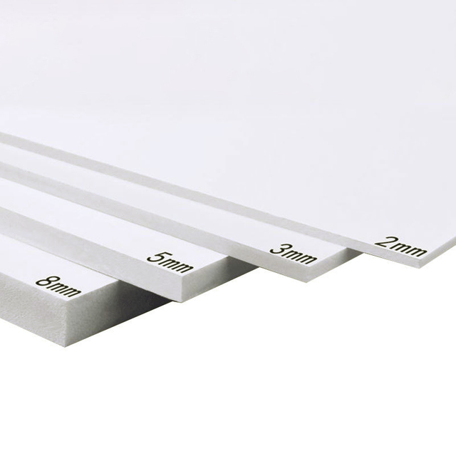 White Polyvinyl High Density Partition PVC Foam Board
